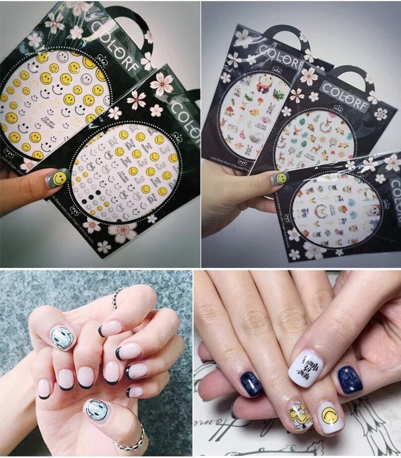 Nail Art Water SealNail Seal/Flower Nail/ Paste Only/Summer Etsy