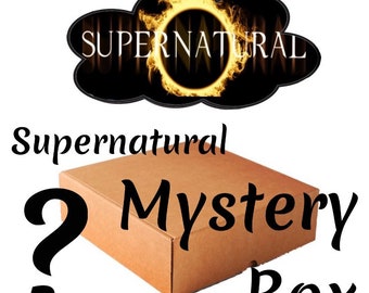 Supernatural TV Show Mystery Gift Box Package (unofficial)