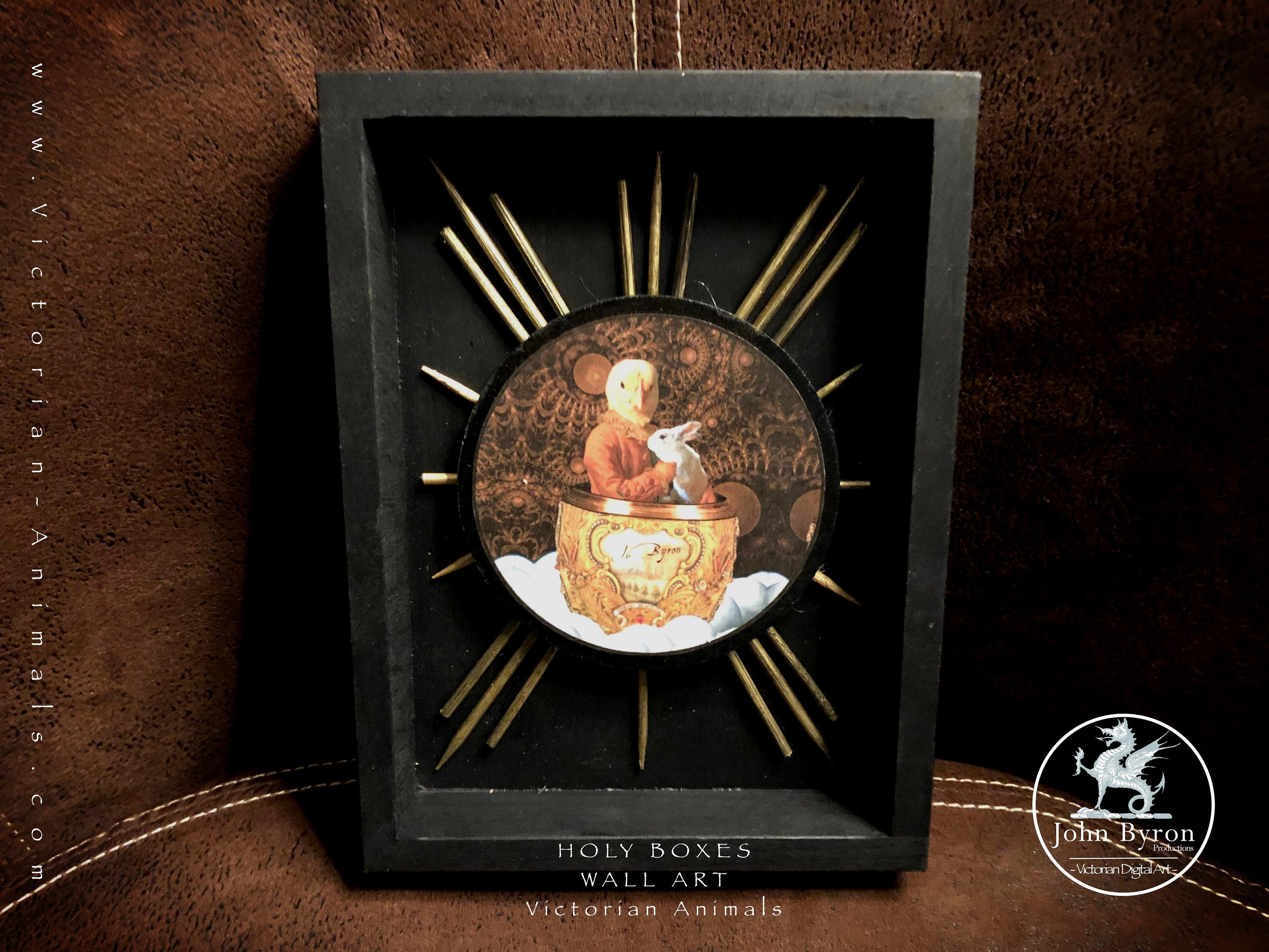 Holy Box Victorian Animals - Box Format 15x20