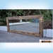 Rustic Farmhouse Mirror, wooden mirror,reclaimed wood mirror 