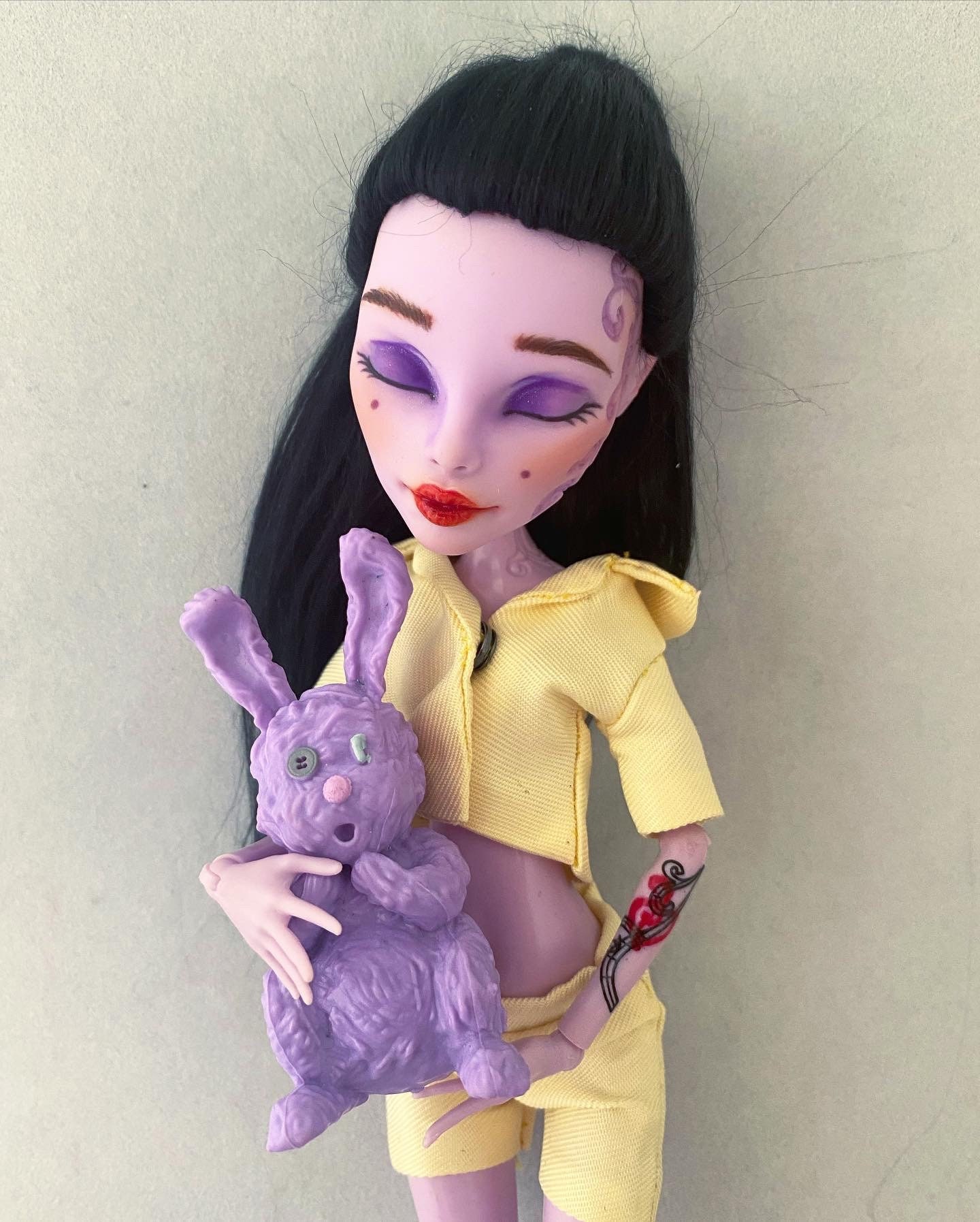 Aangepaste slapende Monster High pop