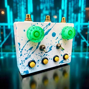 Glitch Video Mixer -MEZKALIN- audio reactive, circuit bending, video synthesizer, video synth