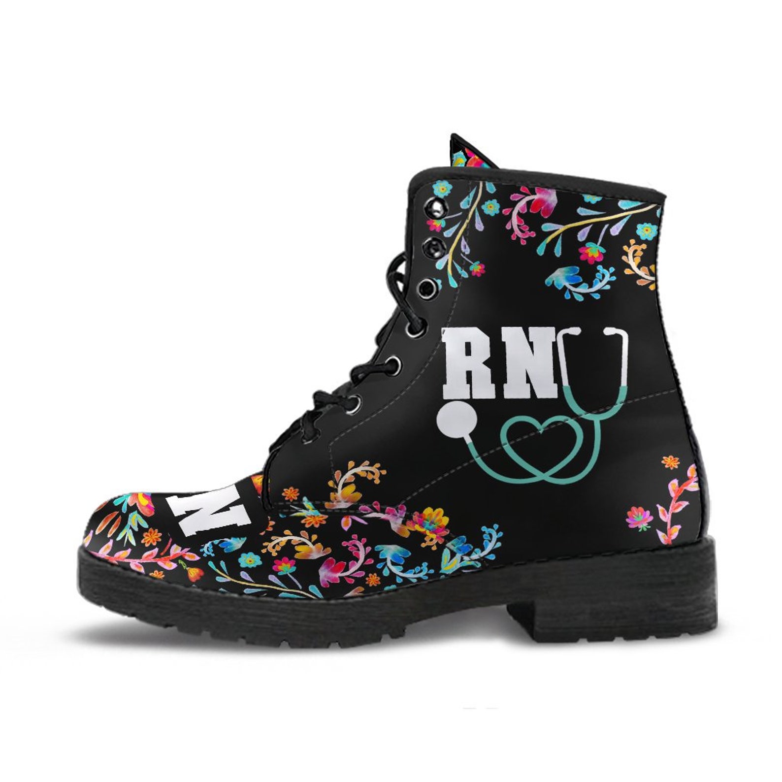 Registered Nurse Boots / Registered Nurse Shoes / Registered Etsy