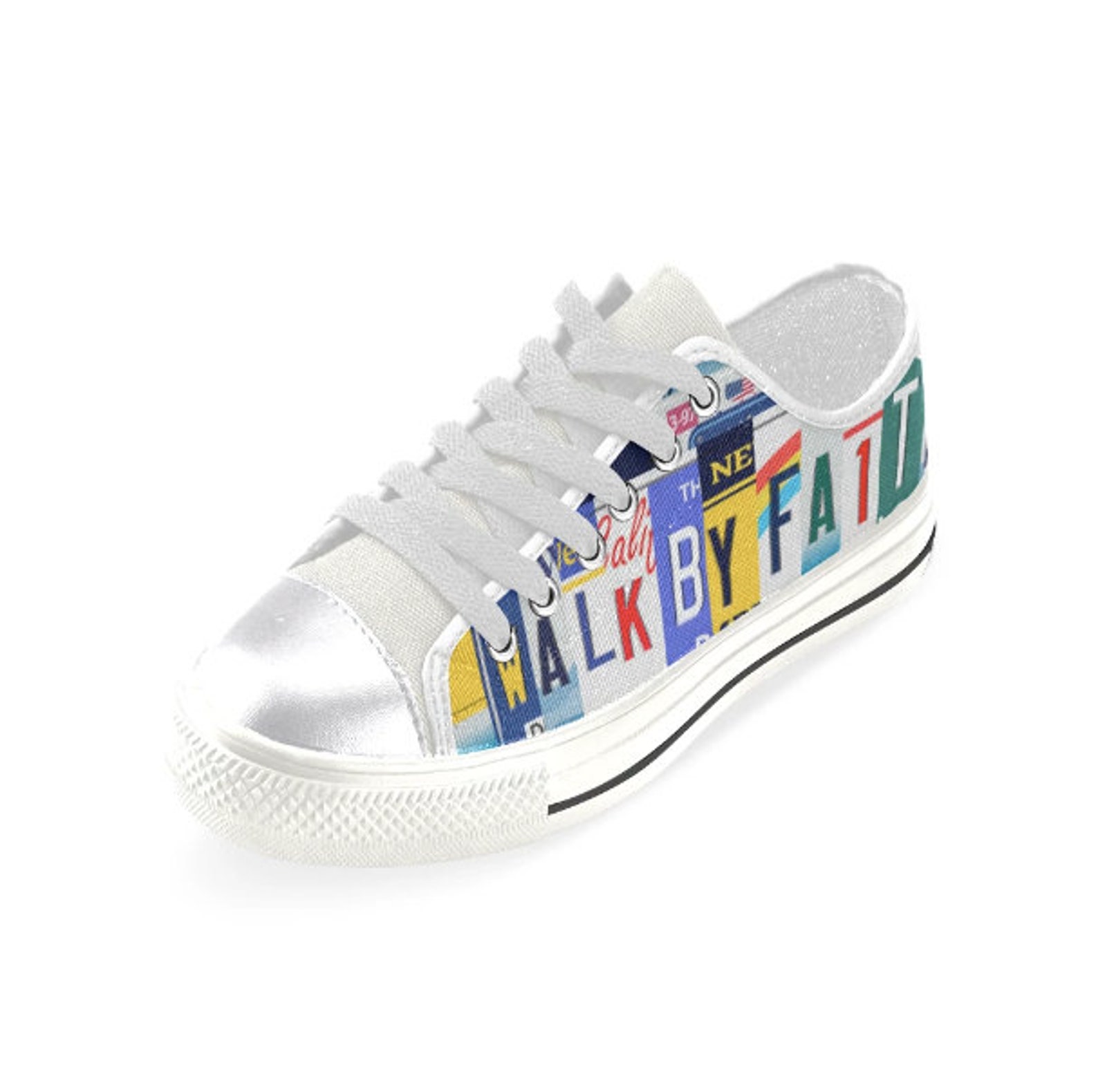 walk by faith sneakers