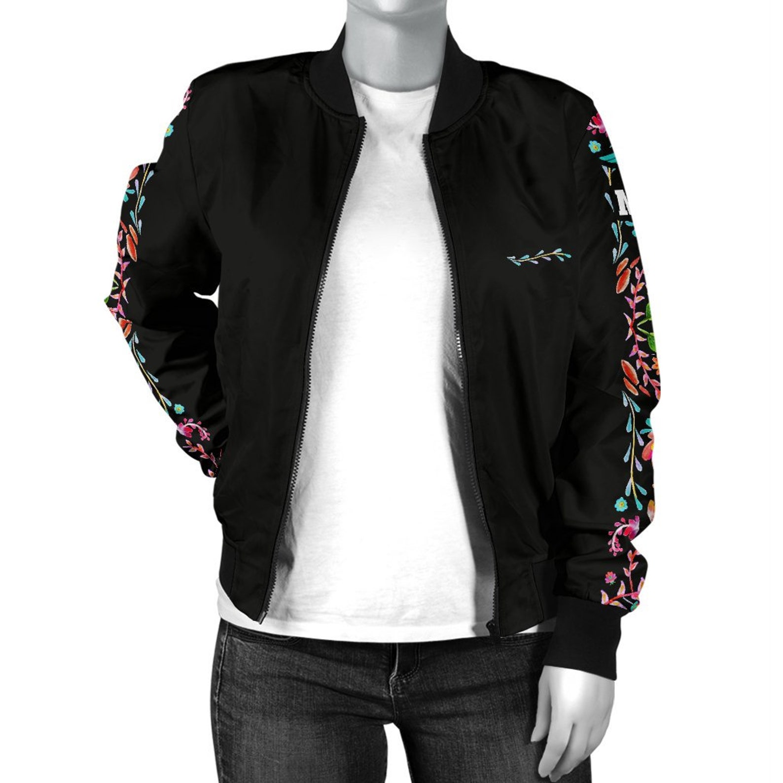 Medical Assistant Bomber Jacket Medical Assistant Jacket Etsy