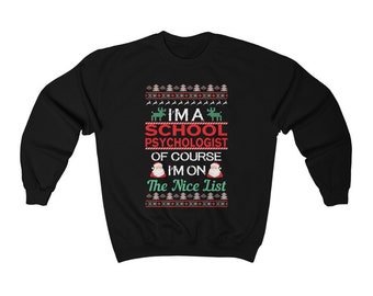 psych christmas sweater