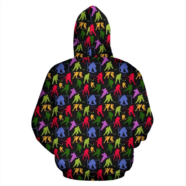 Hockey Hoodie Women /& Kids Unisex Hoodie For Men Hockey Workout Pattern-P181-P11