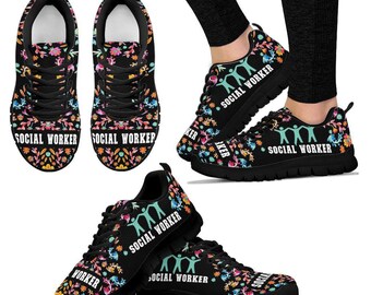 Zapatillas de trabajo social zapatos para trabajadores | Etsy España