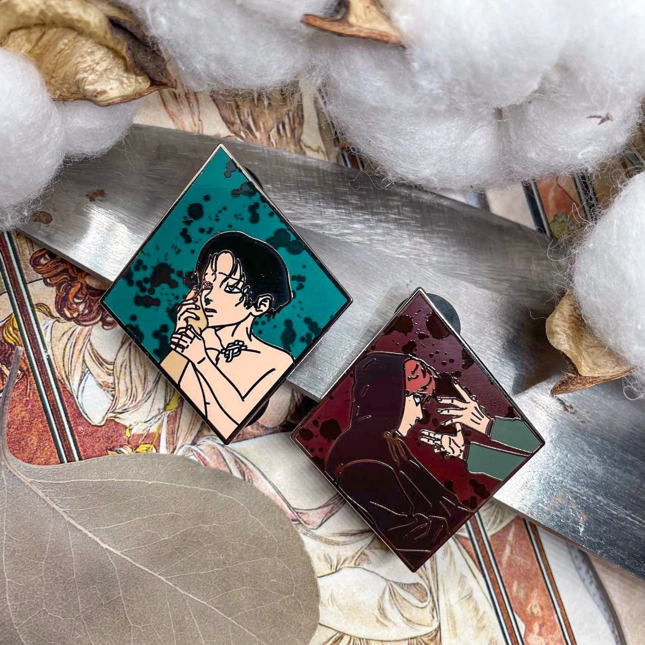 BL Words of Love: Killing Stalking – Stitch Pin Trader Pins