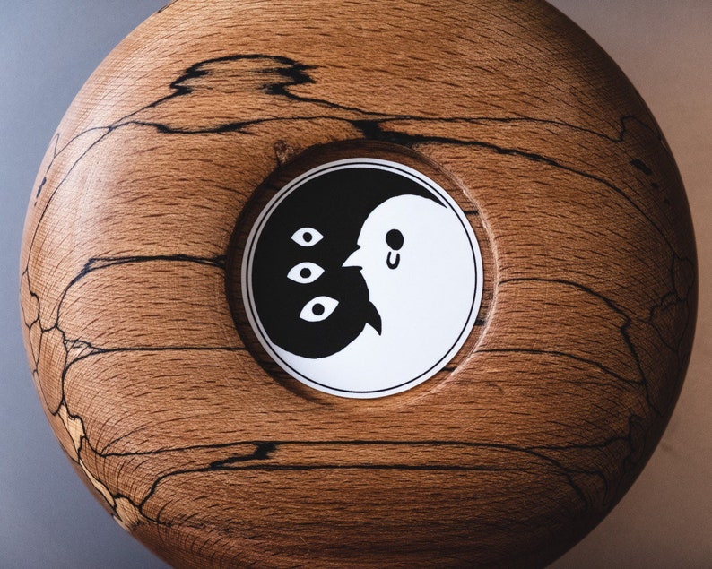 Sad Yin /& Yang Iron on Patch Oyasumi Punpun Patch