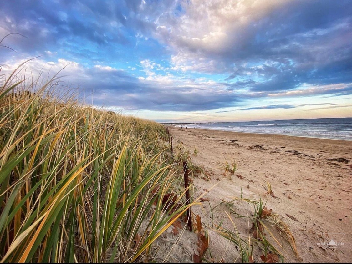 Bayview Beach Saco Maine Sunset Photography Etsy