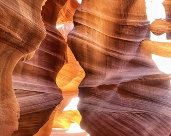 Slot Canyon Candle- Page, Arizona - Photography