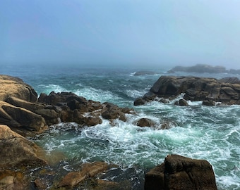 East Point Sanctuary, Highest Tide - Biddeford, Maine Photography