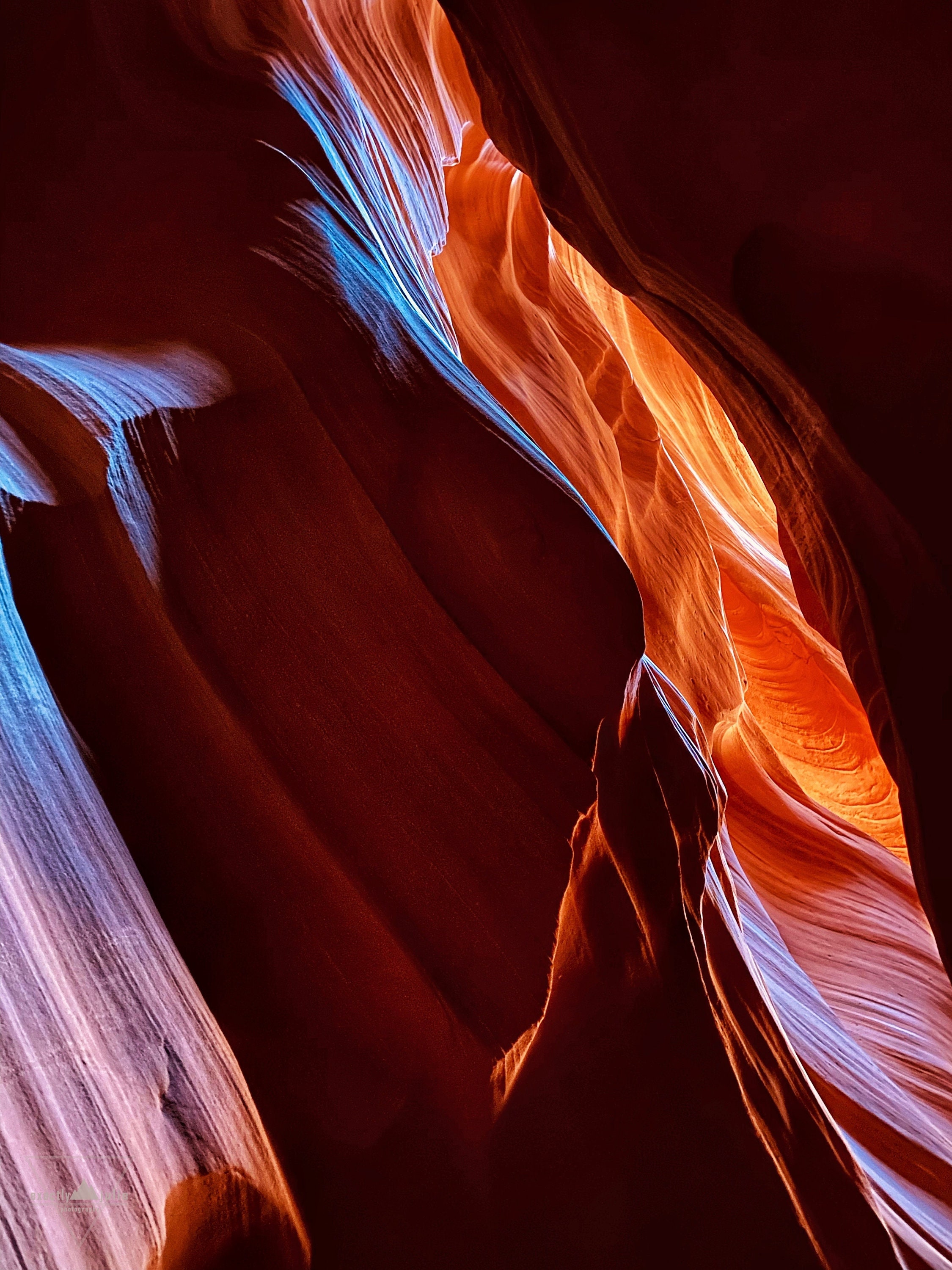 Slot Canyon Fire - Page, Arizona - Fotografie