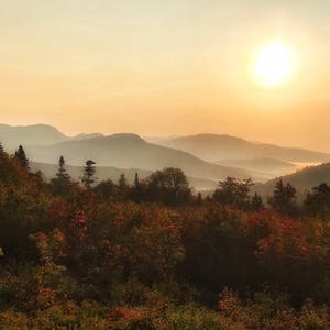 Kancamagus Highway Sunrise - Conway, NH - Photography
