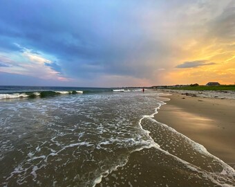 Middle Beach - Biddeford, Maine - zonsondergangfotografie