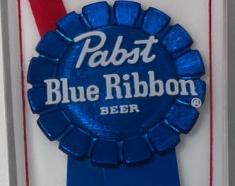 Vintage Pabst Blue Ribbon Beer Tap Handle, Milwaukee Beer, Vintage Pabst, PBR, Vintage PBR, Vintage Beer Tap Handle
