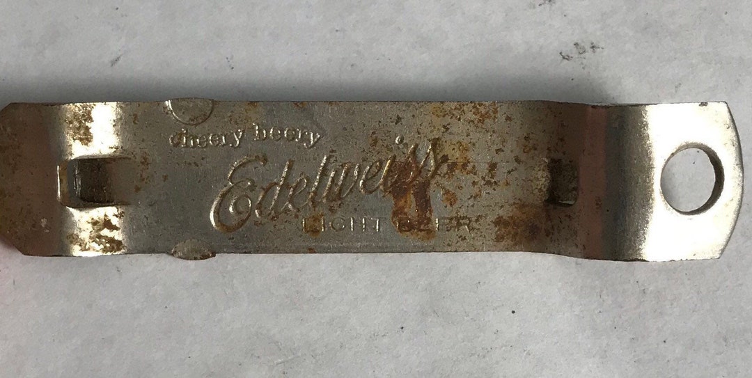 Vintage Edelweiss Beer Bottle Opener, Chicago Beer, Vintage Chicago ...