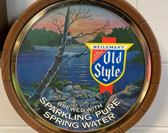 Custom Old Style Sign Replica Lightbox - Old Style Sign, Bar Sign