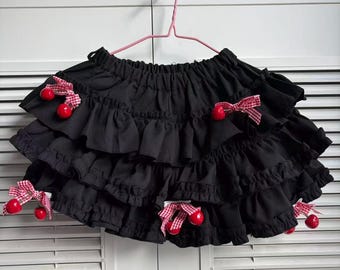 Handmade remake lace skirts cute skirts bow skirts chain skirts mini skirts punk skirts for women girl skirts y2k skirts