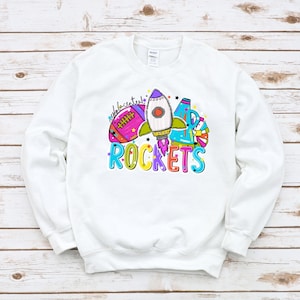 Neshoba Central Rockets football cheer sweatshirt