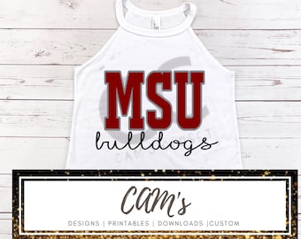 MSU Bulldogs digital download