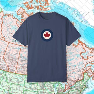 Canada Maple Leaf T-Shirt,Canadian Air-force, Casual Wear, Gifts for Canadians, Summer Fashion, Holiday Apparel, Travel Shirt