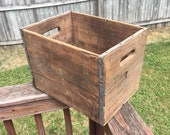 Vintage Soda Crate, Canada Dry, Advertising, Wood Crate