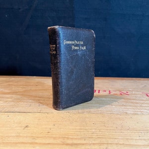 1900&#39;s, The Book of Common Prayer, Oxford University Press, Antique Prayer Book, Antique Religious Book, Miniature Book