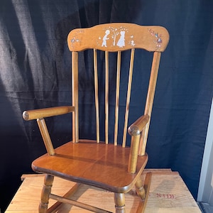 Oak hill child's rocking chair best sale