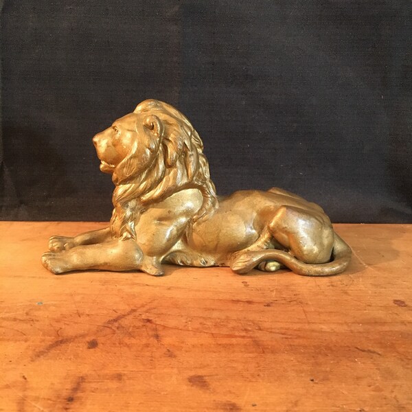 Lion Statue Etsy