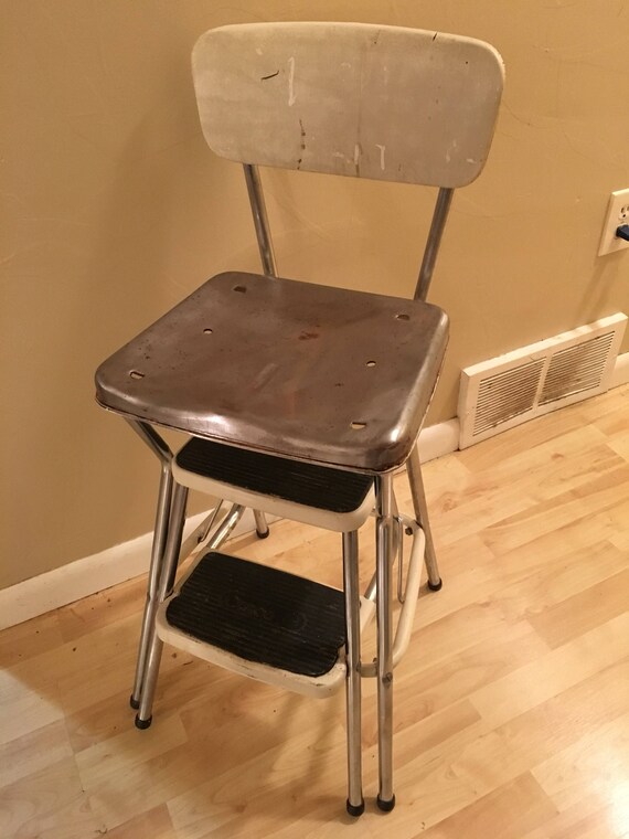 Vintage Cosco Step Stool Kitchen Mid Century Image 0