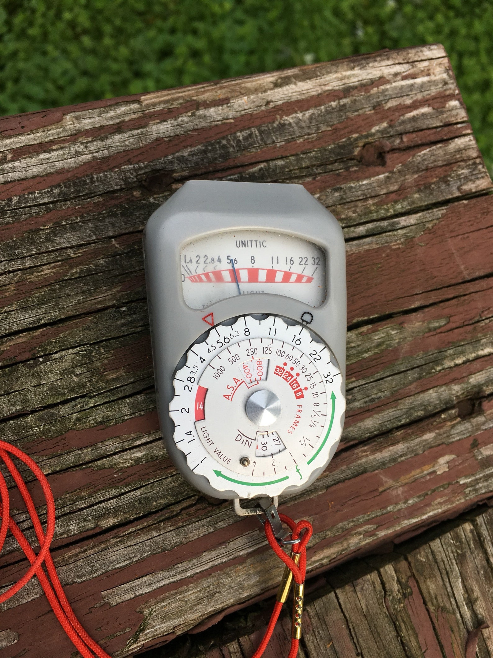 Vintage Unittic Light Meter With Leather Case Etsy