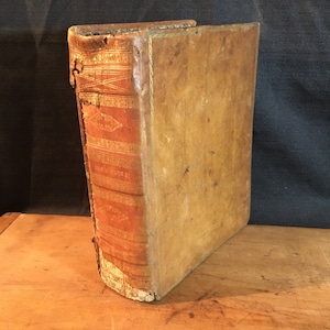 1828, Holy Bible, Collins&#39;s Stereotype Edition, Leather Bound Holy Bible, Family Bible, Matthew M. Teprell, Boston