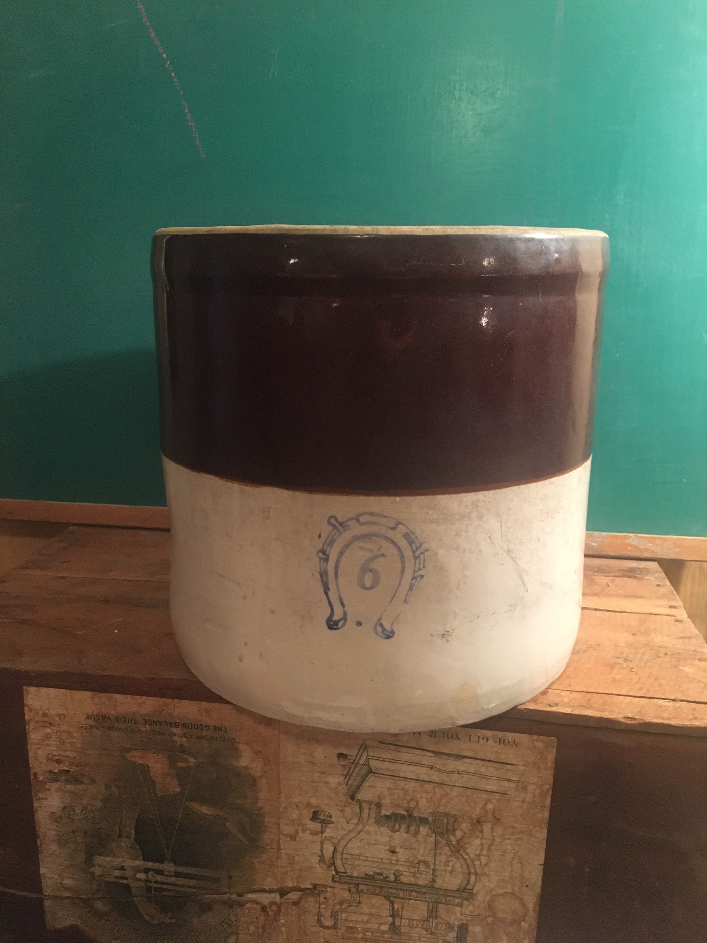 [Letter3 5] Number Antique Crock Markings - 0mrrolx