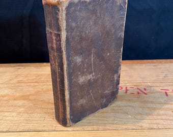 1826, El Libro de Oración Común, Libro de Oración Antiguo, Libro Religioso Antiguo
