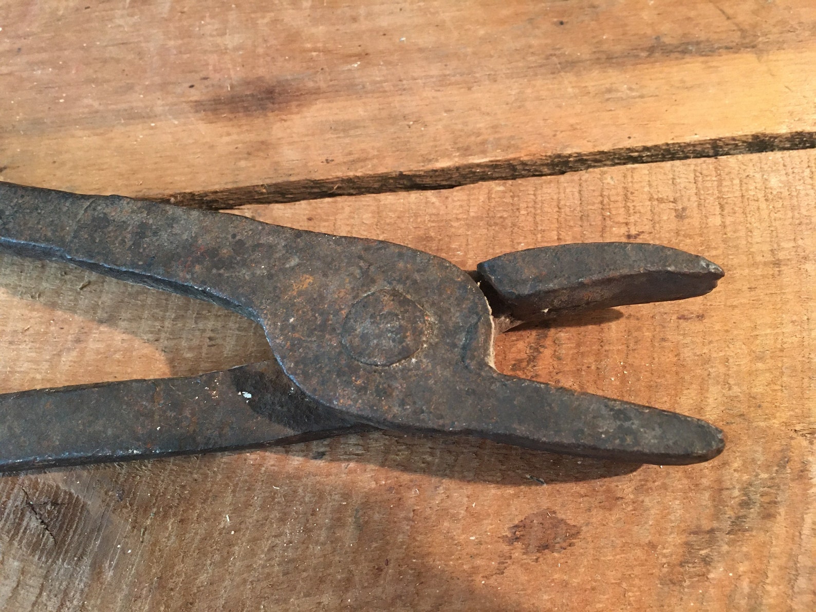 Antique Blacksmith Tongs Hand Tool Blacksmith Tool Etsy