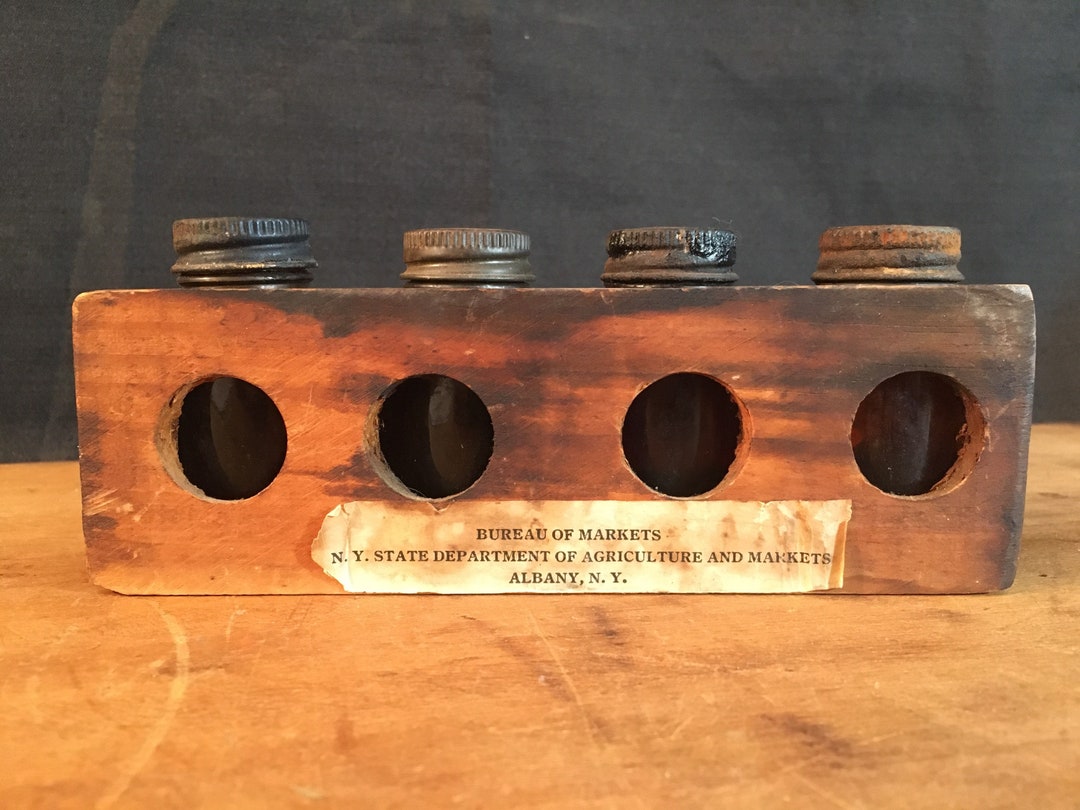 Vintage Maple Syrup Grading Kit New York State Maple Syrup Etsy