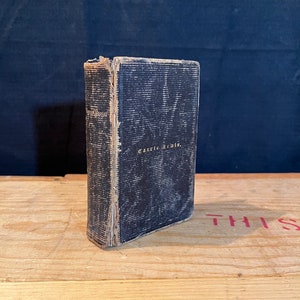 1860, The Book of Common Prayer, Antique Prayer Book, Antique Religious Book