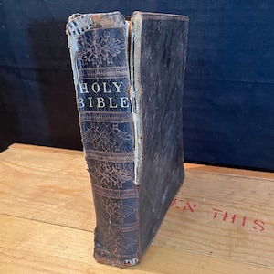 1886, Antique Bible, Family Bible, Standard Edition, Historical Publishing Company