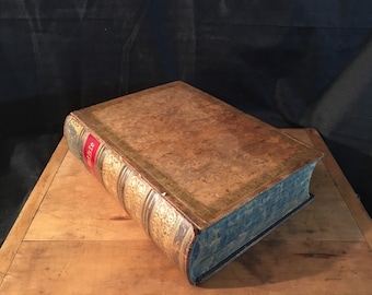 1850's, The Universal Family Bible, E.A. Hancock, Victorian Family Bible