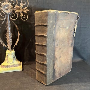1805, antieke familiebijbel, reuzenbijbel in folioformaat, ds. John Bates, Holden en Dowson