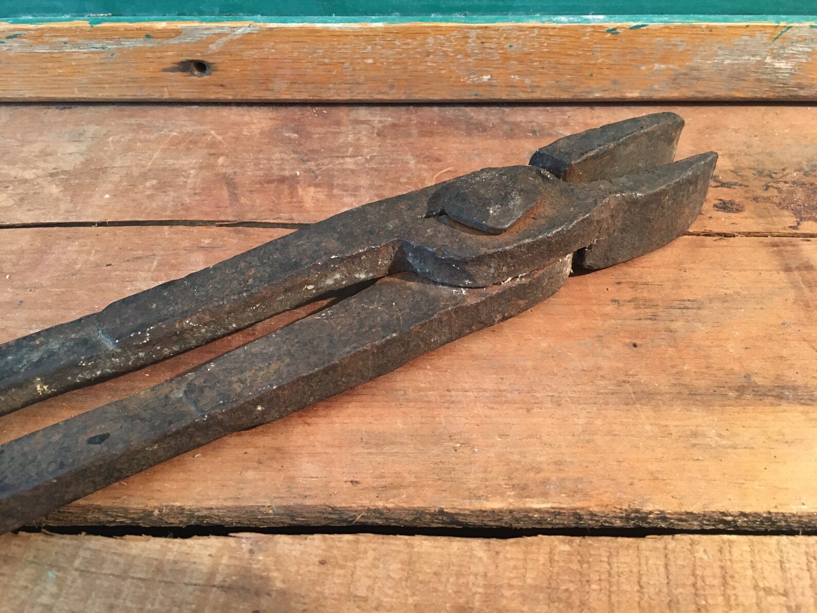 Antique Blacksmith Tongs Hand Tool Blacksmith Tool Etsy