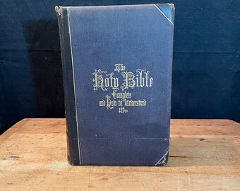 1869, Holy Bible, Hitchcock's New and Complete Analysis of the