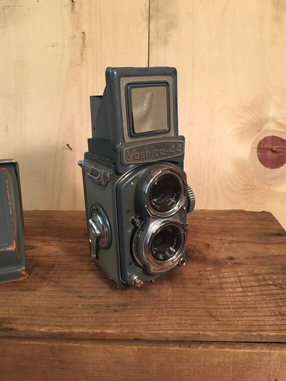 Vintage Yashica 44 127 Tlr Camera 1958 Etsy