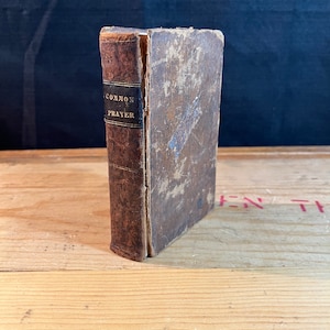 1829, The Book of Common Prayer, Antique Prayer Book, Antique Religious Book