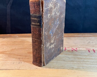 1829, El Libro de Oración Común, Libro de Oración Antiguo, Libro Religioso Antiguo