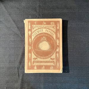 The Posthumous Papers of the Pickwick Club, The Pickwick Papers, 1868, Charles Dickens, Antique Book
