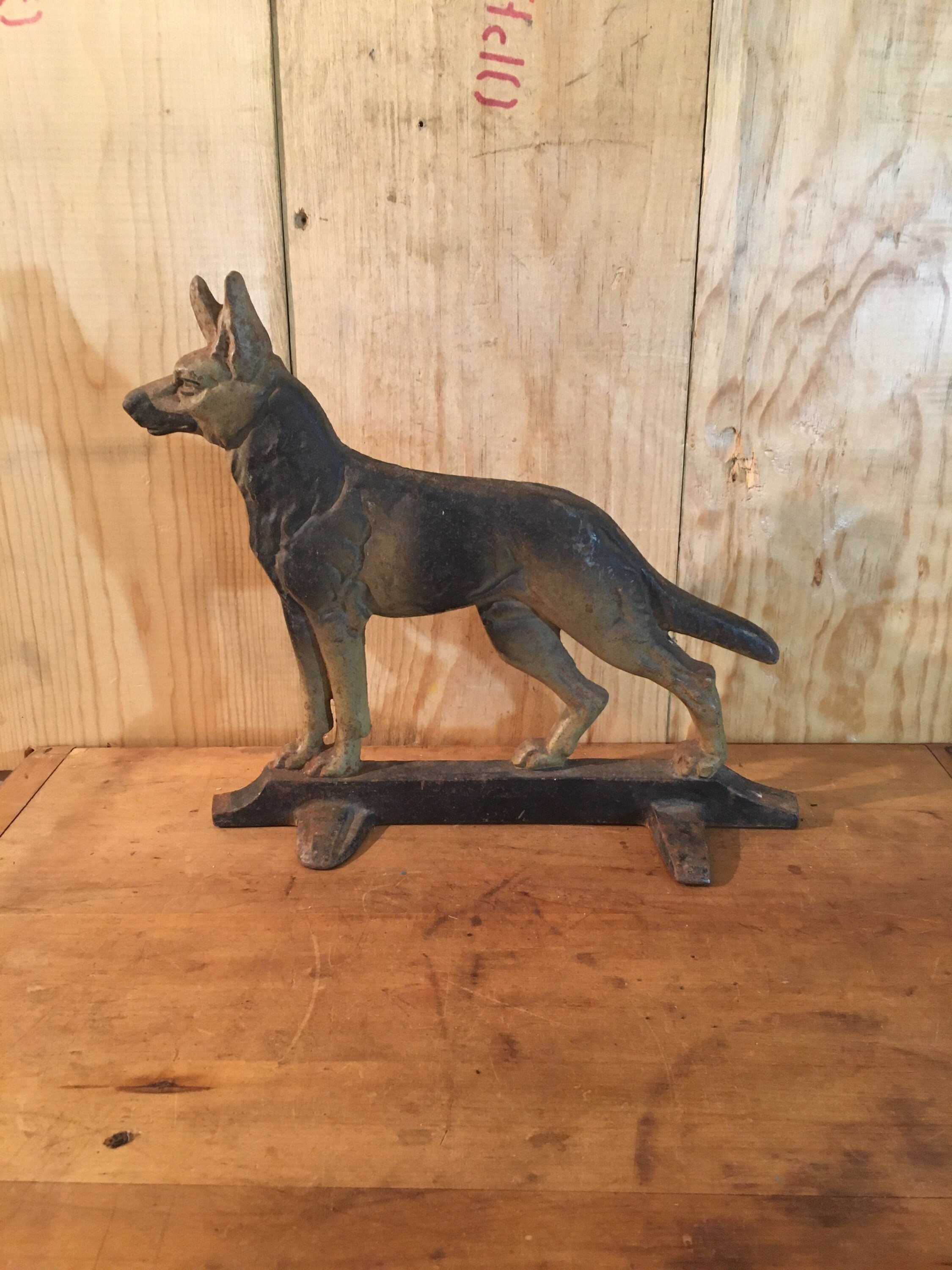 German shepherd door stop cheap