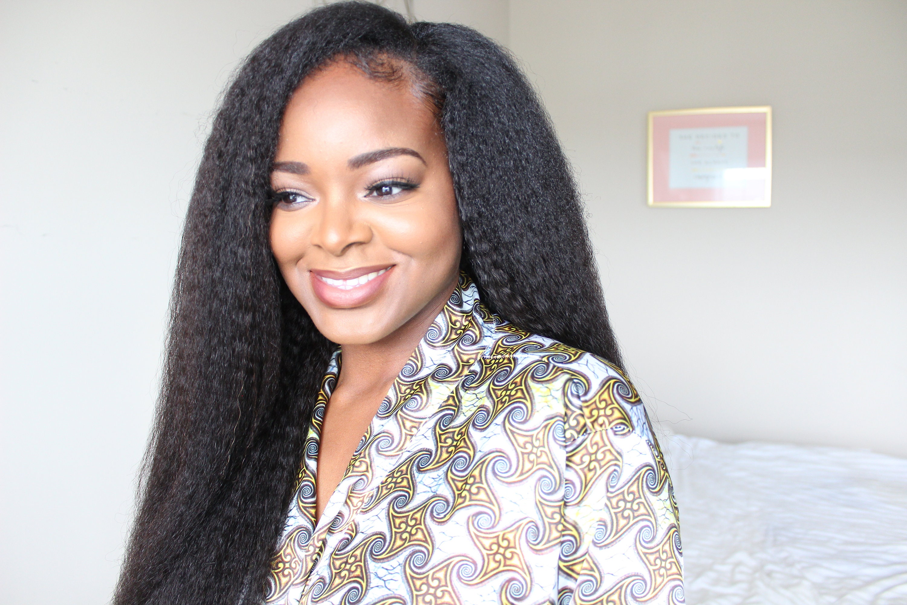 Upart Wig Kinky Straight Kinky Curly Virgin Hair 4C Etsy